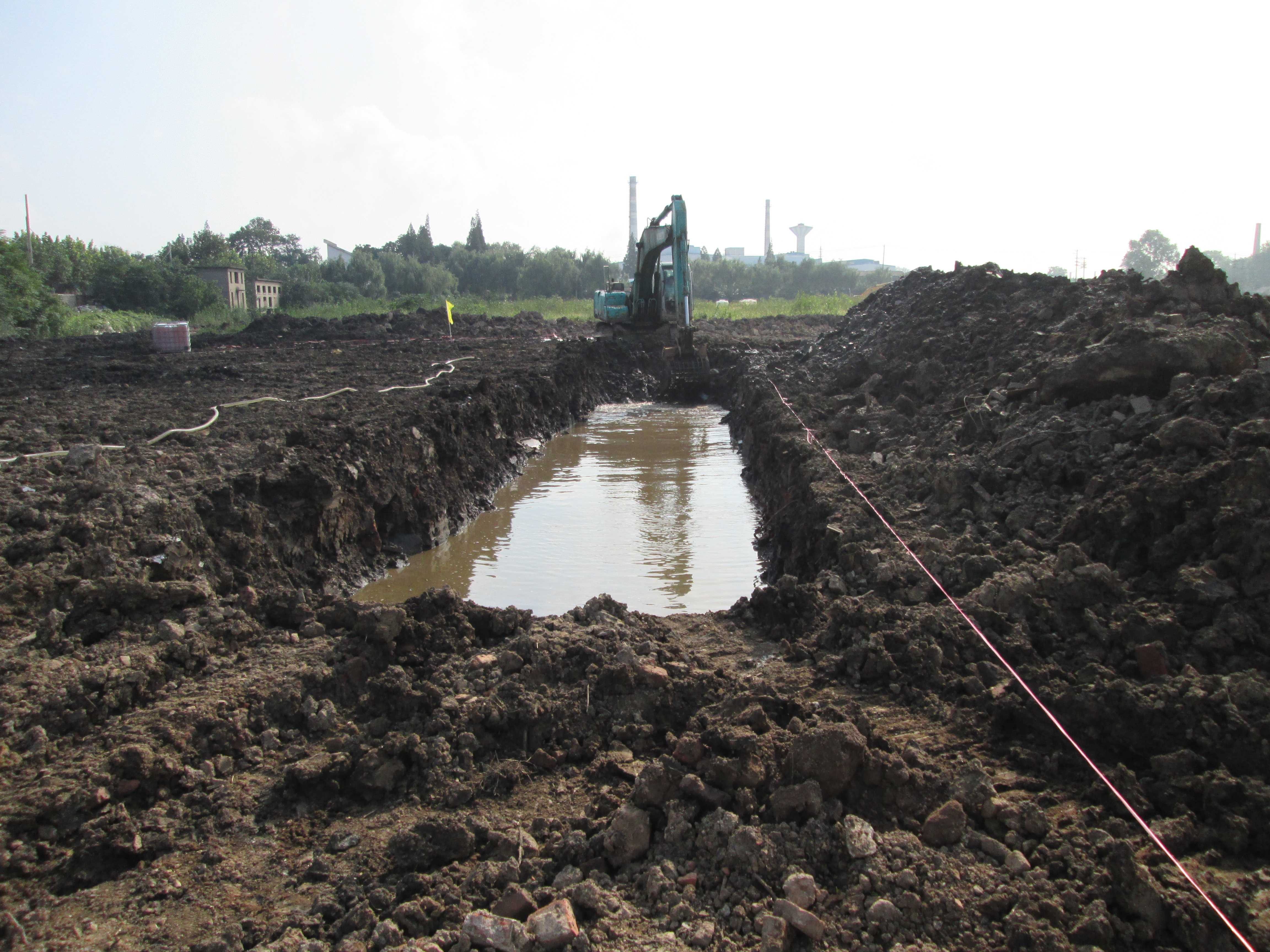 原位化学氧化：南京某企业搬迁遗留场地土壤和地下水修复工程